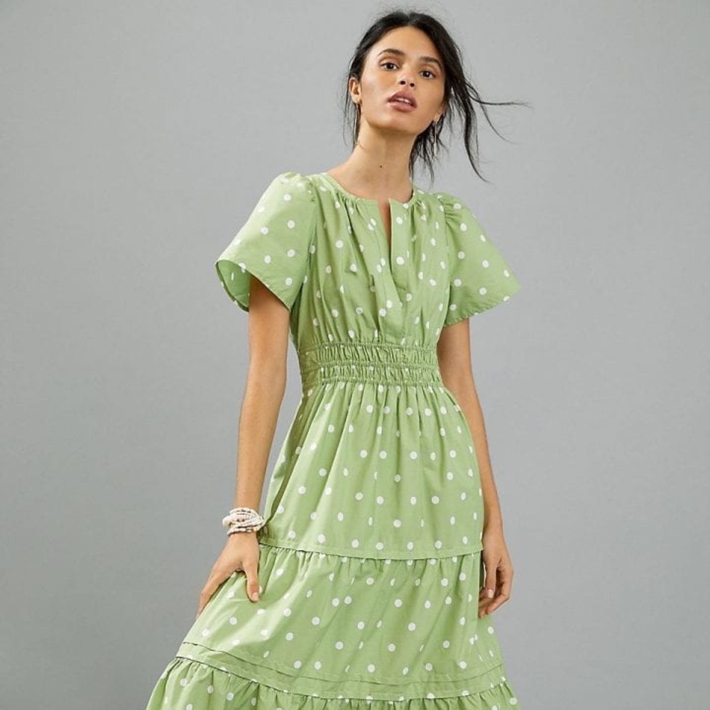 ANTHROPOLOGIE Somerset Maxi Dress Size XL